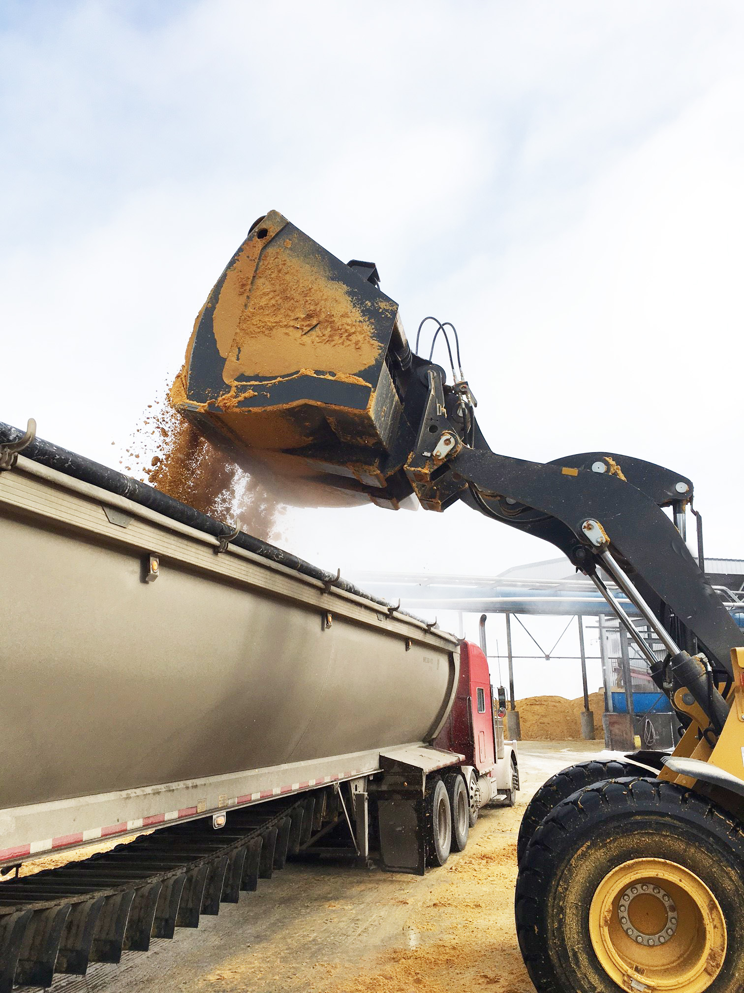 Wheel Loader Push Out Buckets GEM Attachments